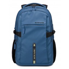 ARCTIC HUNTER τσάντα πλάτης B00388 με θήκη laptop 15.6", USB, 27L, μπλε
