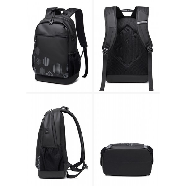 ARCTIC HUNTER τσάντα πλάτης B00489 με θήκη laptop 15.6", μαύρη ARCTIC HUNTER τσάντα πλάτης B00489 με θήκη laptop 15.6", μαύρη