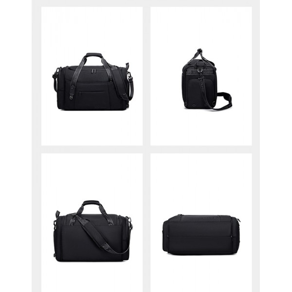 ARCTIC HUNTER τσάντα ταξιδίου LX00021, πτυσσόμενη, 30L, μαύρη ARCTIC HUNTER τσάντα ταξιδίου LX00021, πτυσσόμενη, 30L, μαύρη