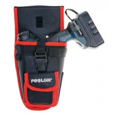 PROLINE εργαλειοθήκη ζώνης 52066 για δράπανο, 14 θέσεων, μαύρη