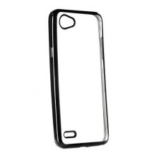 POWERTECH Θήκη Metal TPU για LG Q6, διάφανη
