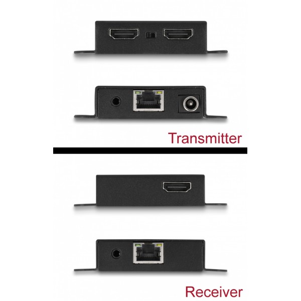 DELOCK HDMI video extender 65832, Cat.6 έως 70m, Power Over Cable, 4K DELOCK HDMI video extender 65832, Cat.6 έως 70m, Power Over Cable, 4K