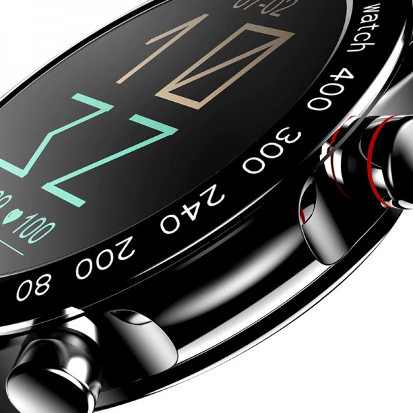 HIFUTURE smartwatch FutureGo Pro, 1.32", 3ATM, heart rate, μαύρο HIFUTURE smartwatch FutureGo Pro, 1.32", 3ATM, heart rate, μαύρο