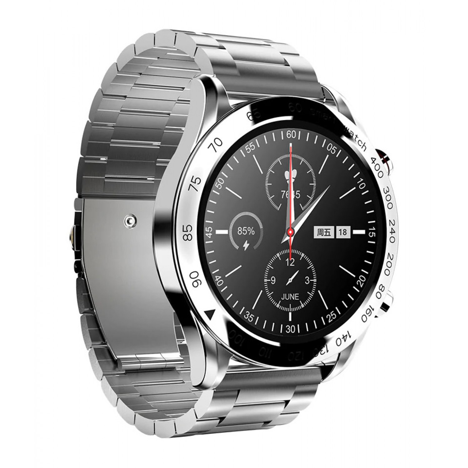 HIFUTURE smartwatch FutureGo Pro, 1.32", 3ATM, heart rate, ασημί HIFUTURE smartwatch FutureGo Pro, 1.32", 3ATM, heart rate, ασημί