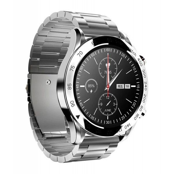 HIFUTURE smartwatch FutureGo Pro, 1.32", 3ATM, heart rate, ασημί HIFUTURE smartwatch FutureGo Pro, 1.32", 3ATM, heart rate, ασημί