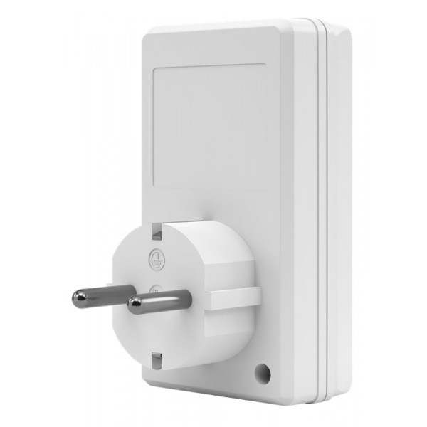 GOOBAY αντάπτορας ρεύματος 58690 ραδιοελεγχόμενος, schuko, 5A, λευκός