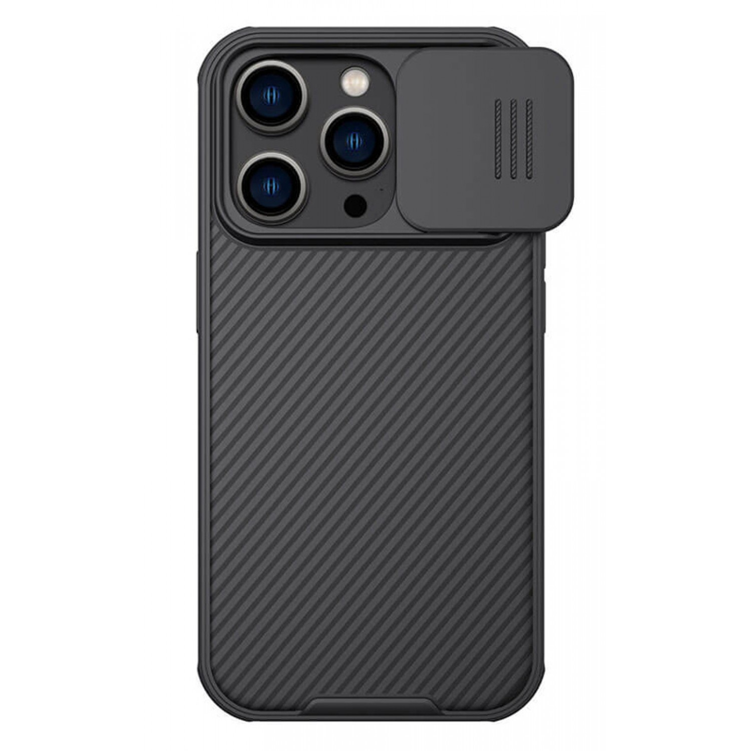 NILLKIN θήκη CamShield Pro για Apple iPhone 14 Pro, μαύρη NILLKIN θήκη CamShield Pro για Apple iPhone 14 Pro, μαύρη