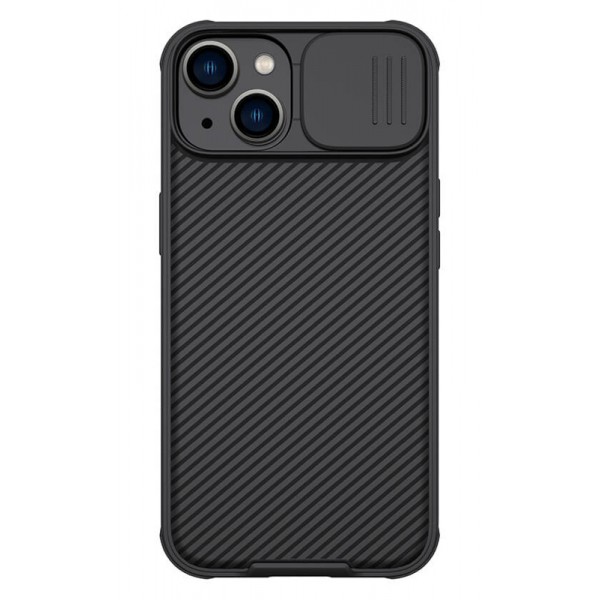 NILLKIN θήκη CamShield Pro για Apple iPhone 14 Plus, μαύρη NILLKIN θήκη CamShield Pro για Apple iPhone 14 Plus, μαύρη