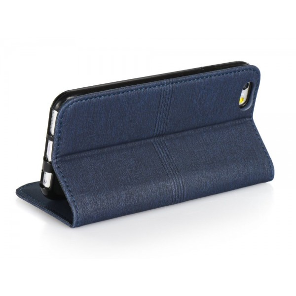 POWERTECH Θήκη Delicate Book για iPhone X, Blue
