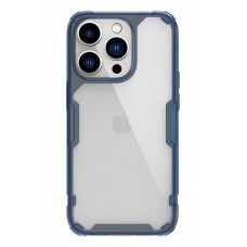 NILLKIN θήκη Nature Pro για Apple iPhone 14 Pro Max, μπλε & διάφανη
