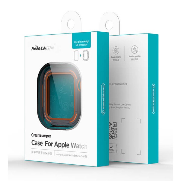 NILLKIN θήκη CrashBumper για Apple Watch series 4/5/6/SE, 44mm, γκρι NILLKIN θήκη CrashBumper για Apple Watch series 4/5/6/SE, 44mm, γκρι