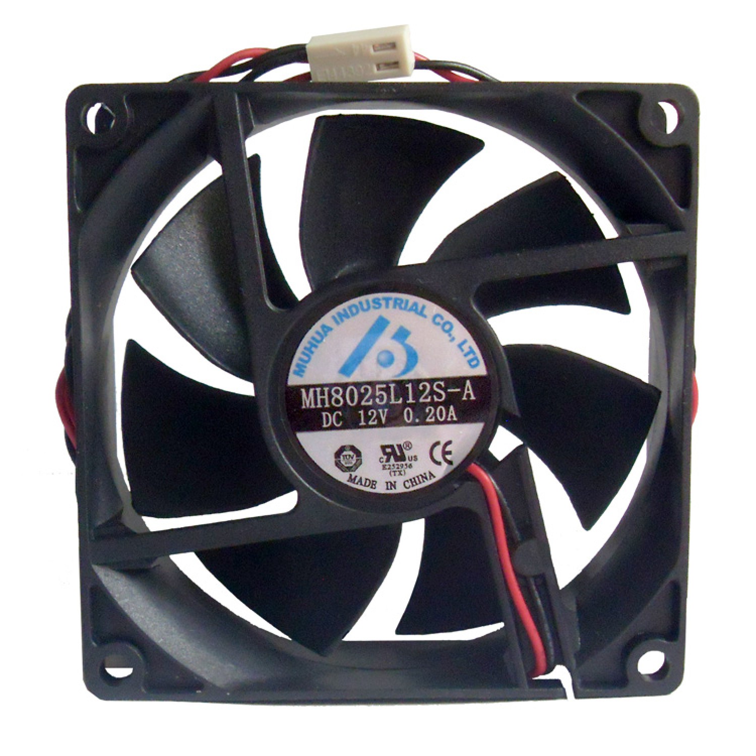 MUHUA used ανεμιστήρας MH8025L12S-A, 12V, 80x80x28mm, 2pin & 3pin