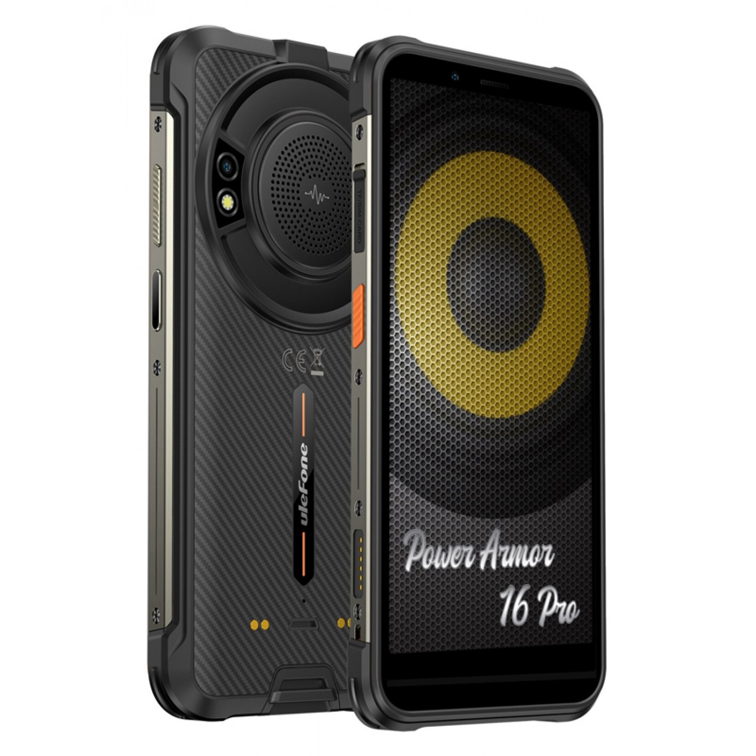 ULEFONE smartphone Armor 16 Pro, ηχείο 3.5W 5.93", 4/64GB 9600mAh, μαύρο