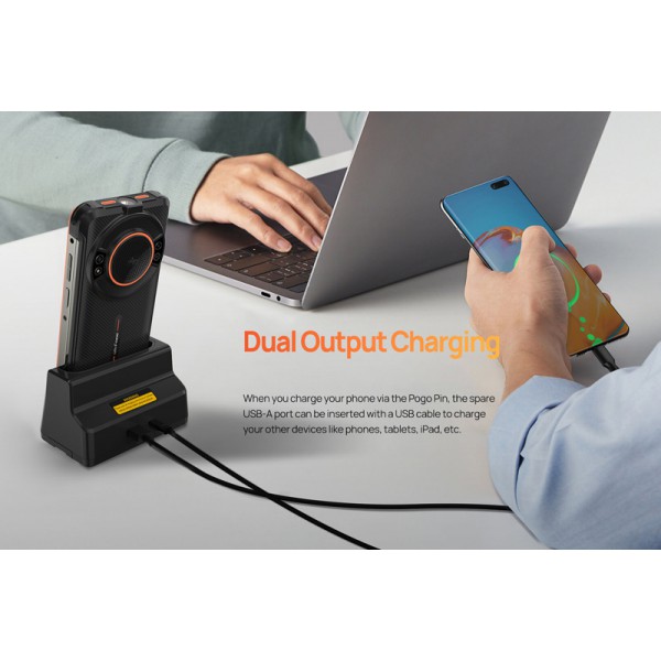 ULEFONE βάση φόρτισης DC3103 για Power Armor 16 Pro, 10W, μαύρη ULEFONE βάση φόρτισης DC3103 για Power Armor 16 Pro, 10W, μαύρη