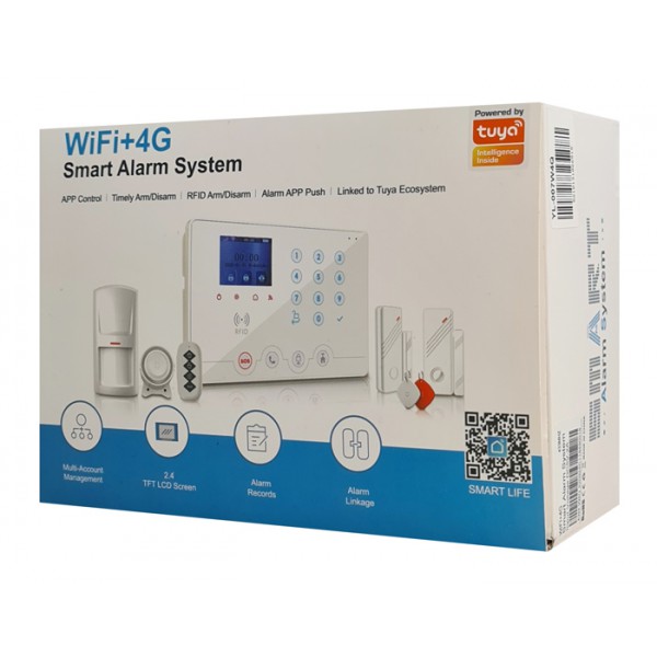 WOLF GUARD ασύρματο σύστημα συναγερμού YL-007W4Q, Wi-Fi, Tuya