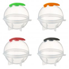 Σετ παγοθήκες σε σχήμα σφαίρας AG528, 1 θέσης, 35mm, διάφανες, 4τμχ