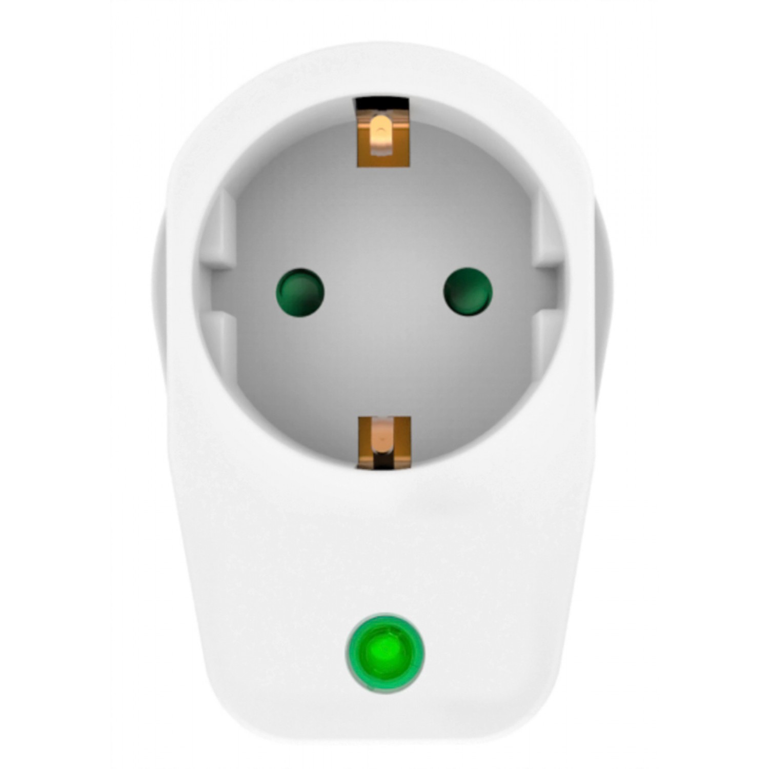 POWERTECH αντάπτορας ρεύματος PT-996, 1 θέση schuko, 16A, 3680W, λευκός POWERTECH αντάπτορας ρεύματος PT-996, 1 θέση schuko, 16A, 3680W, λευκός