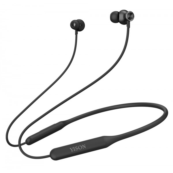 YISON earphones E20, με μαγνήτη, Bluetooth 5.2, 12mm, μαύρα YISON earphones E20, με μαγνήτη, Bluetooth 5.2, 12mm, μαύρα