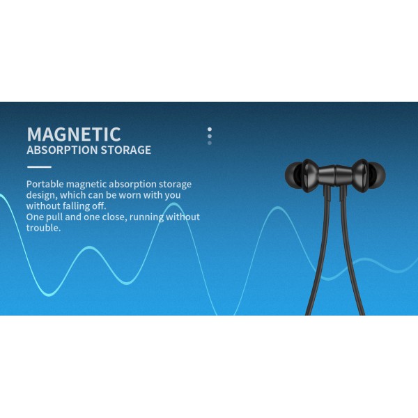 YISON earphones E20, με μαγνήτη, Bluetooth 5.2, 12mm, πράσινα YISON earphones E20, με μαγνήτη, Bluetooth 5.2, 12mm, πράσινα