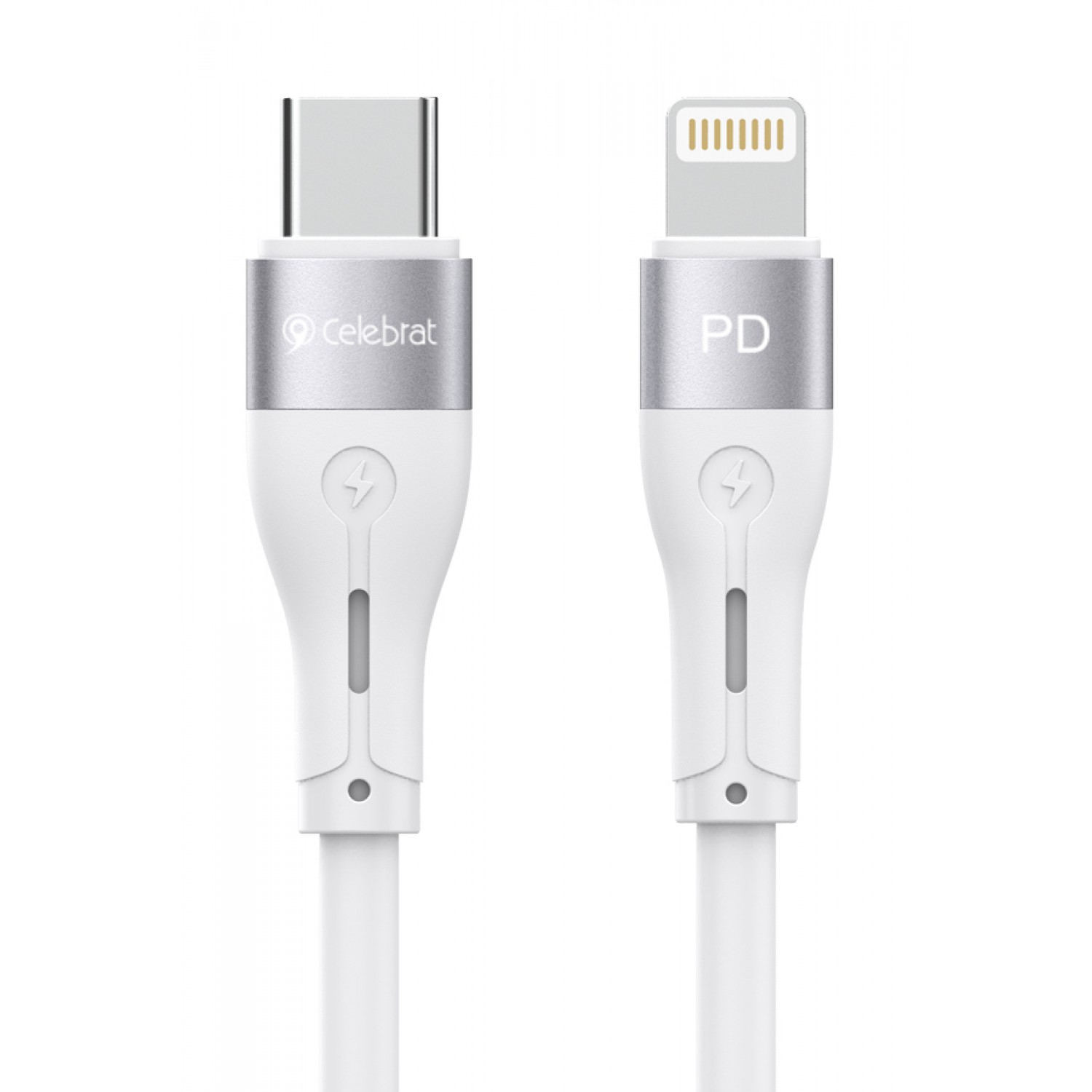 CELEBRAT καλώδιο USC-C σε Lightning HB-03I, PD 20W 3A, 1m, λευκό CELEBRAT καλώδιο USC-C σε Lightning HB-03I, PD 20W 3A, 1m, λευκό
