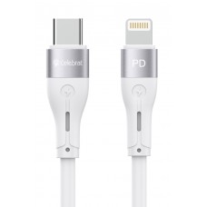 CELEBRAT καλώδιο USC-C σε Lightning HB-03I, PD 20W 3A, 1m, λευκό