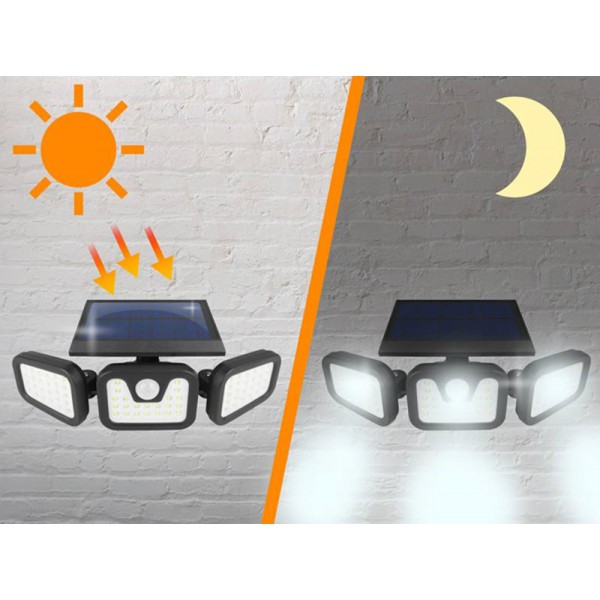 LTC LED ηλιακός προβολέας LXLL147 με αισθητήρα κίνησης, 2400mAh, 20W LTC LED ηλιακός προβολέας LXLL147 με αισθητήρα κίνησης, 2400mAh, 20W