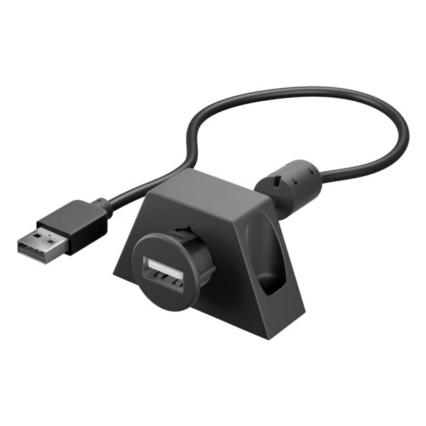 GOOBAY καλώδιο USB 2.0 σε USB (F) 93351, με bracket, copper, 2m, μαύρο GOOBAY καλώδιο USB 2.0 σε USB (F) 93351, με bracket, copper, 2m, μαύρο