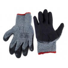 Γάντια εργασίας 02047, αντιολισθητικά, γκρι-μαύρο