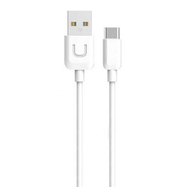 USAMS καλώδιο USB-C σε USB US-SJ099, 2.1A, 1m, λευκό USAMS καλώδιο USB-C σε USB US-SJ099, 2.1A, 1m, λευκό