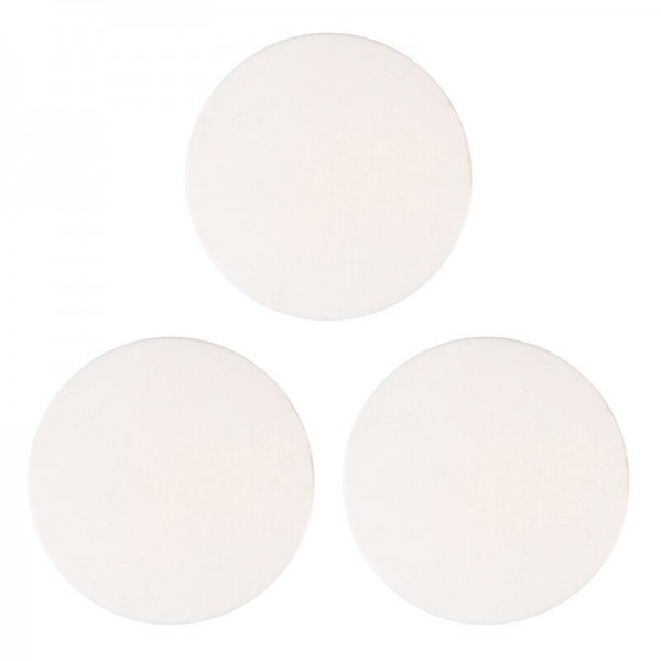 Αυτοκόλλητο στοπ πόρτας HUH-0100, Φ5cm, λευκό, 3τμχ Αυτοκόλλητο στοπ πόρτας HUH-0100, Φ5cm, λευκό, 3τμχ