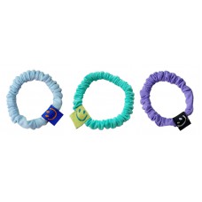 ROXXANI λαστιχάκια μαλλιών HUH-0002, διάφορα χρώματα, 3τμχ