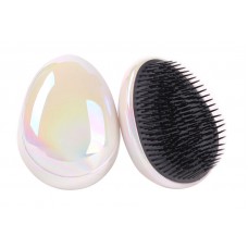 ROXXANI βούρτσα μαλλιών HUH-0101 για ξεμπέρδεμα, 6.5 x 9cm, λευκή