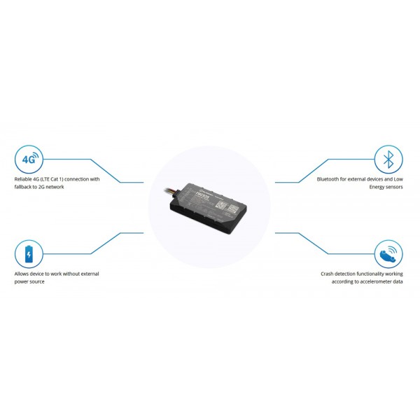 TELTONIKA GPS Tracker αυτοκινήτου FMC920, 4G/GSM/GPRS/GNSS, Bluetooth
