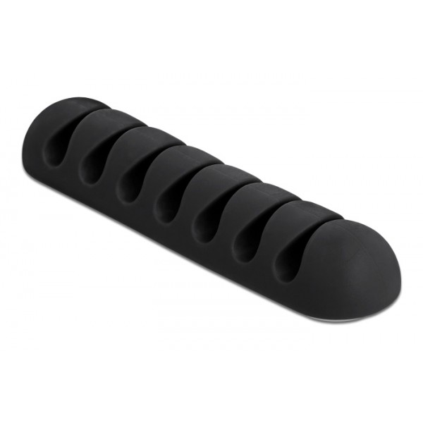 DELOCK οργανωτές καλωδίων 18348, 7 θέσεις, 20x82mm, μαύρο, 6τμχ DELOCK οργανωτές καλωδίων 18348, 7 θέσεις, 20x82mm, μαύρο, 6τμχ