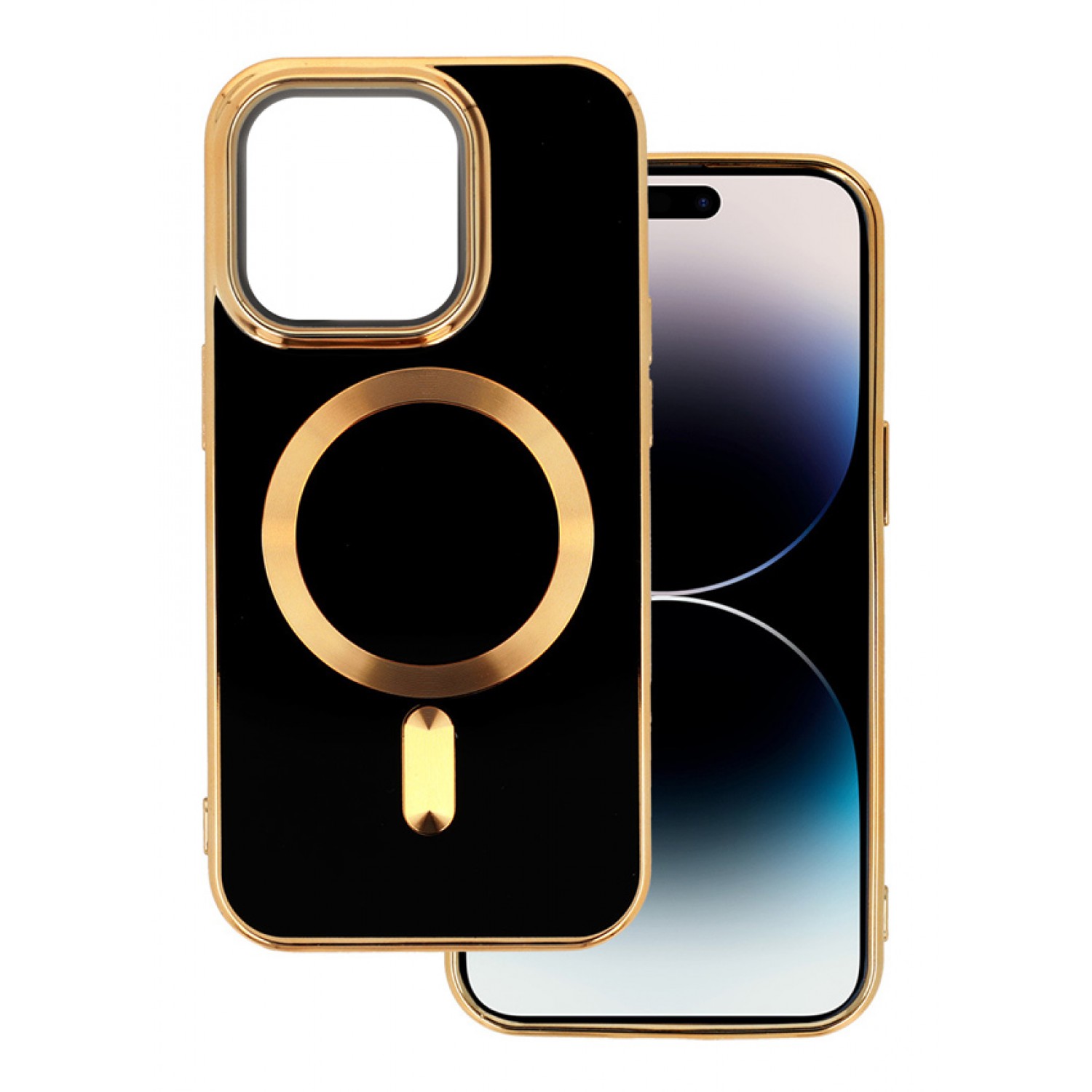 POWERTECH θήκη Beauty Magsafe MOB-1771, iPhone 14, με μαγνήτες, μαύρη POWERTECH θήκη Beauty Magsafe MOB-1771, iPhone 14, με μαγνήτες, μαύρη