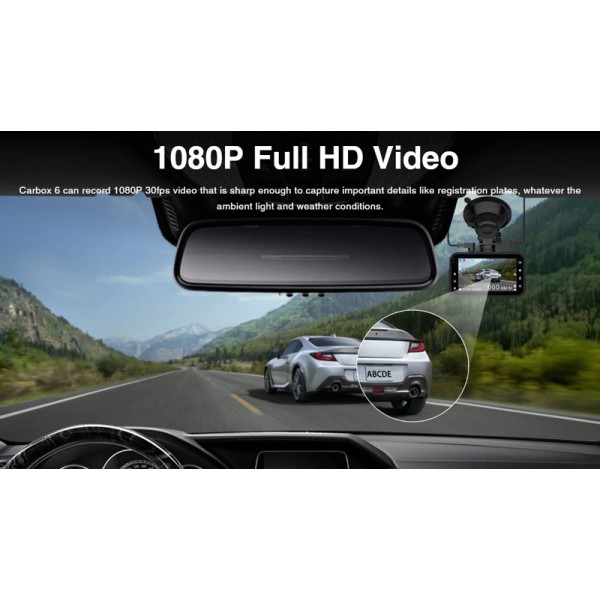 THIEYE κάμερα αυτοκινήτου Carbox 6, 3.0" LCD, 1080p, HDR THIEYE κάμερα αυτοκινήτου Carbox 6, 3.0" LCD, 1080p, HDR