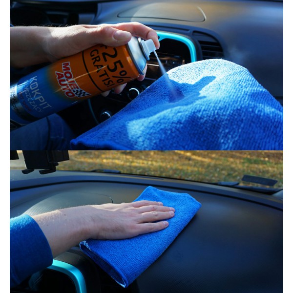 MOJE AUTO σπρέι γυαλίσματος πλαστικών αυτοκινήτου 19-012, λεμόνι, 750ml MOJE AUTO σπρέι γυαλίσματος πλαστικών αυτοκινήτου 19-012, λεμόνι, 750ml