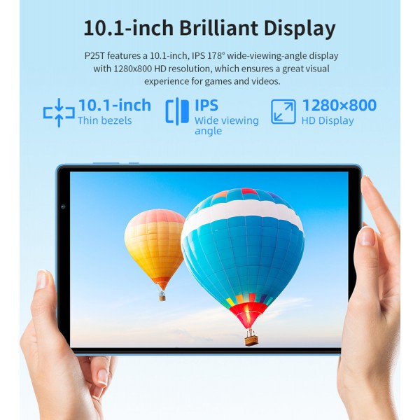 TECLAST tablet P25T, 10.1" HD, 4/64GB, Android 12, μπλε TECLAST tablet P25T, 10.1" HD, 4/64GB, Android 12, μπλε