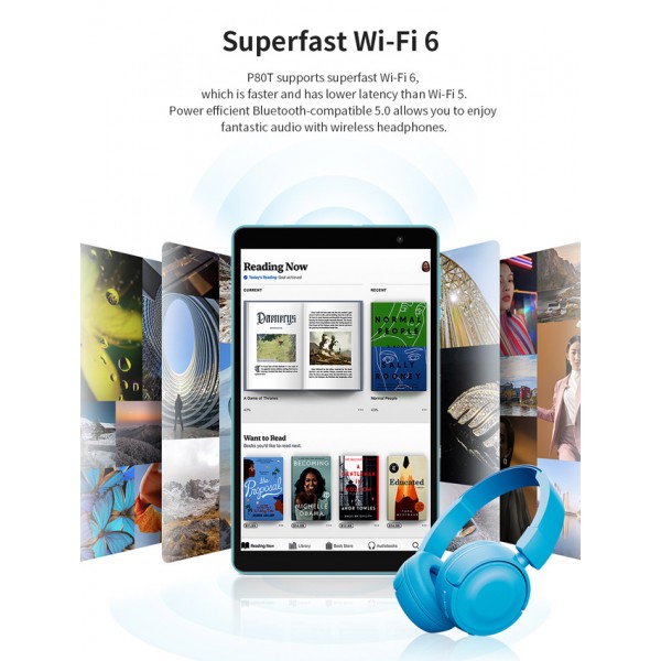 TECLAST tablet P80T, 8" HD, 3/32GB, Android 12, μπλε TECLAST tablet P80T, 8" HD, 3/32GB, Android 12, μπλε