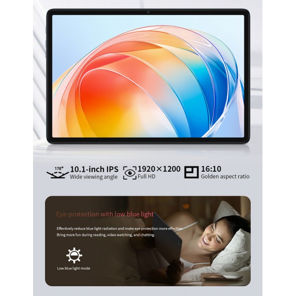 TECLAST tablet P40HD, 10.1" FHD, 4/64GB, Android 12, 4G, γκρι TECLAST tablet P40HD, 10.1" FHD, 4/64GB, Android 12, 4G, γκρι