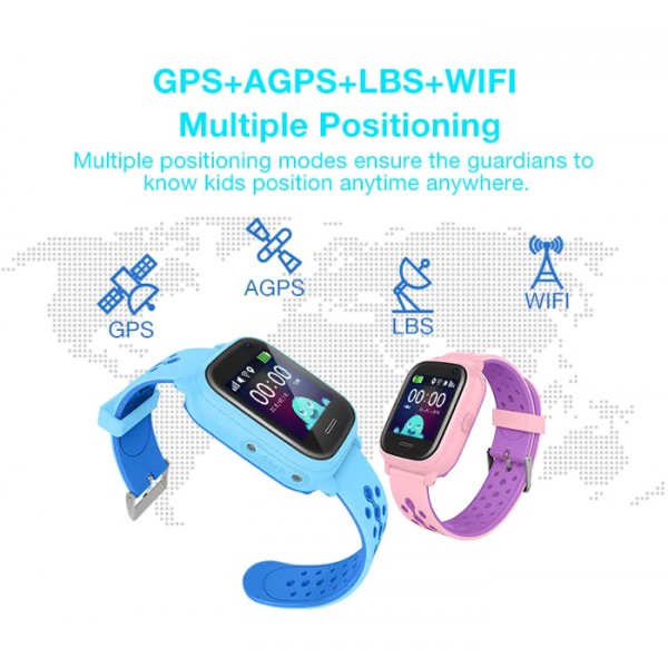 INTIME GPS smartwatch για παιδιά IT-54, 1.33", camera, 2G, IPX7, μαύρο INTIME GPS smartwatch για παιδιά IT-54, 1.33", camera, 2G, IPX7, μαύρο