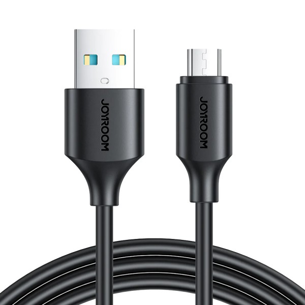 JOYROOM καλώδιο USB σε Micro USB S-UM018A9, 2.4A, 1m, μαύρο JOYROOM καλώδιο USB σε Micro USB S-UM018A9, 2.4A, 1m, μαύρο