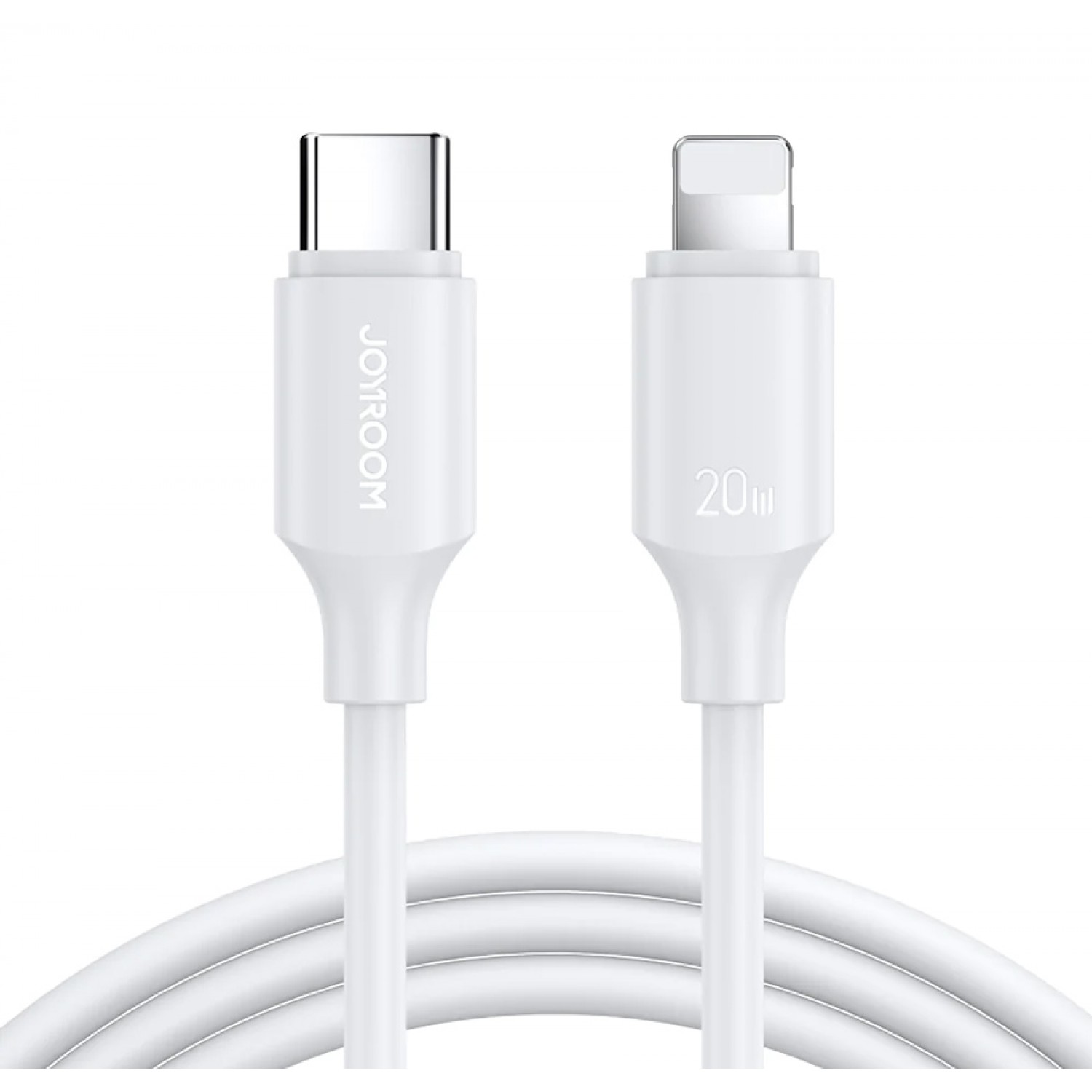 JOYROOM καλώδιο USB-C σε Lightning S-CL020A9, 20W, 1m, λευκό JOYROOM καλώδιο USB-C σε Lightning S-CL020A9, 20W, 1m, λευκό
