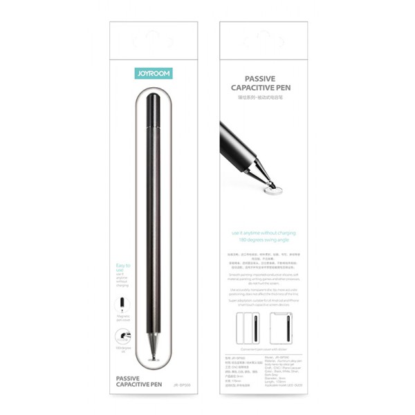 JOYROOM passive στυλό αφής JR-BP560S, capacitive, 178mm, μαύρο