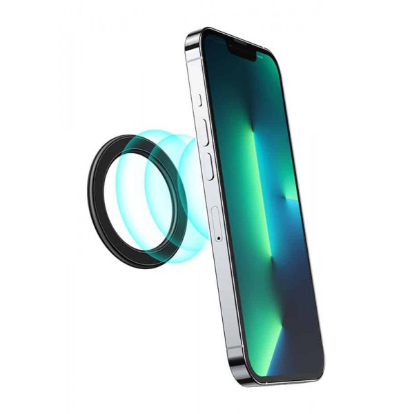 JOYROOM μαγνητική ring & βάση JR-MAG-M1 για iPhone, 58mm, μαύρη JOYROOM μαγνητική ring & βάση JR-MAG-M1 για iPhone, 58mm, μαύρη