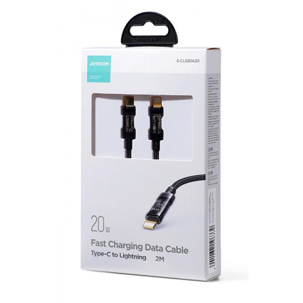 JOYROOM καλώδιο USB-C σε Lightning S-CL020A12, 20W, 1.2m, μαύρο