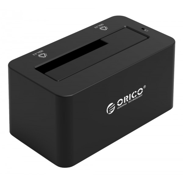 ORICO docking station 6619US3-V1, 2.5/3.5" HDD/SSD, 5Gbps, UASP, μαύρο
