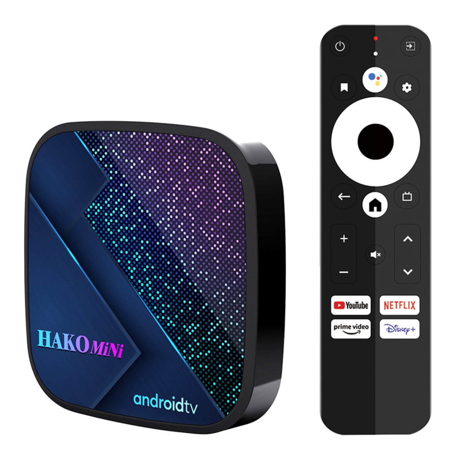 HAKO TV Box Mini, Google/Netflix certificate, 4/32GB 4K WiFi, Android 11 HAKO TV Box Mini, Google/Netflix certificate, 4/32GB 4K WiFi, Android 11