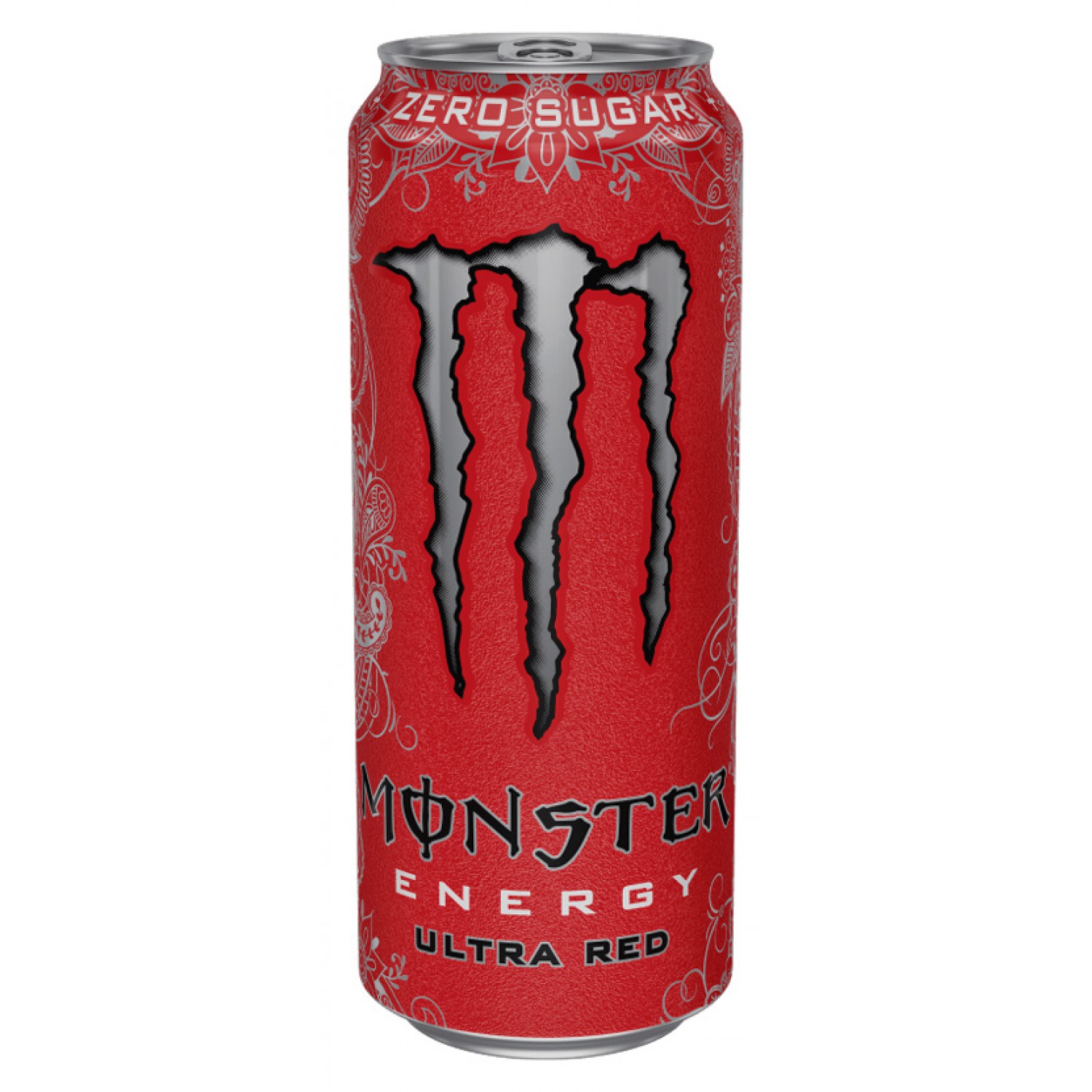 MONSTER ενεργειακό ποτό Zero-Sugar Ultra Red, 500ml MONSTER ενεργειακό ποτό Zero-Sugar Ultra Red, 500ml