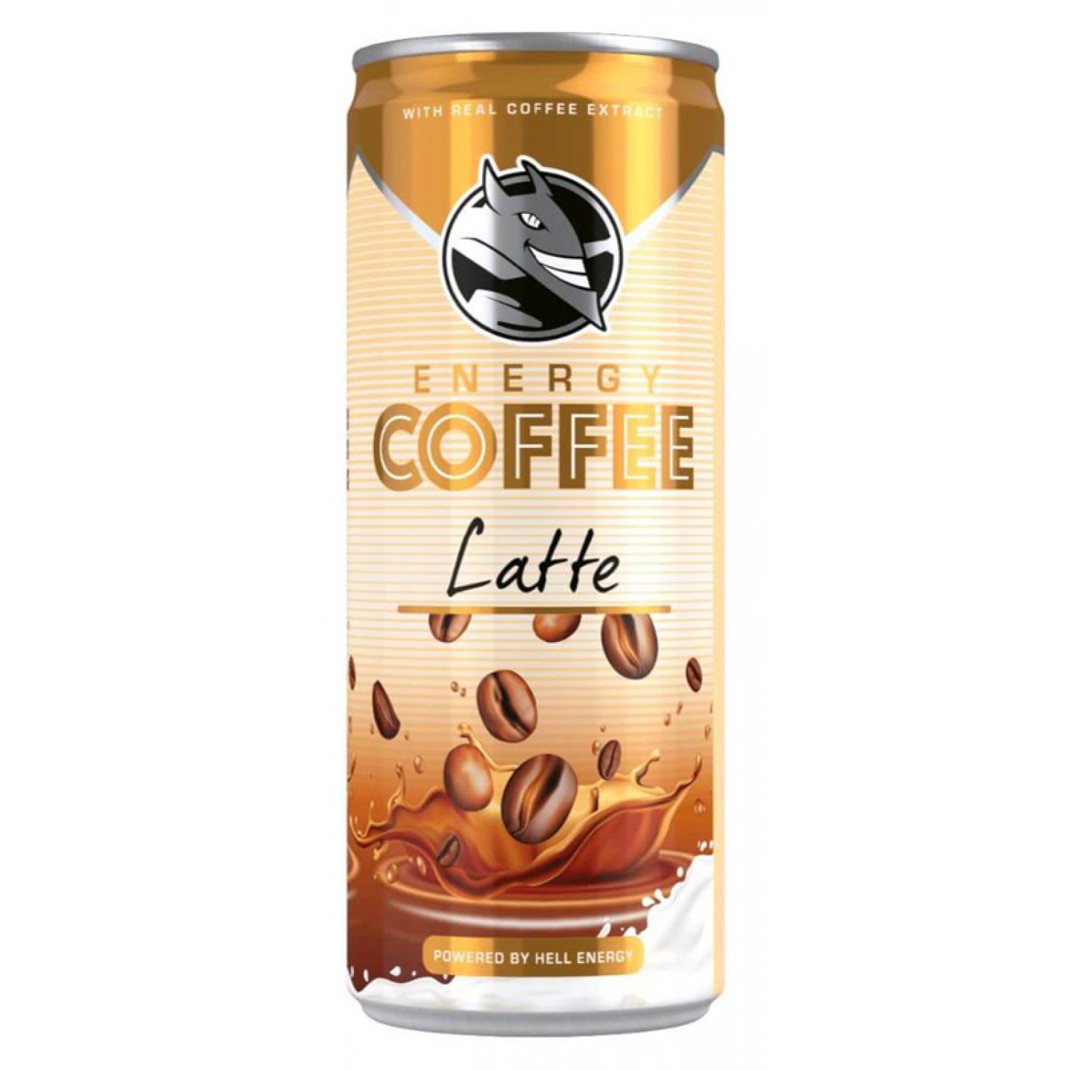 HELL ENERGY ενεργειακό ποτό Energy Coffee Latte, 250ml